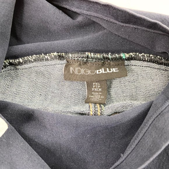 Motherhood Maternity Indigo Blue Boot Cut Petite Extra Small - Picture 11 of 13